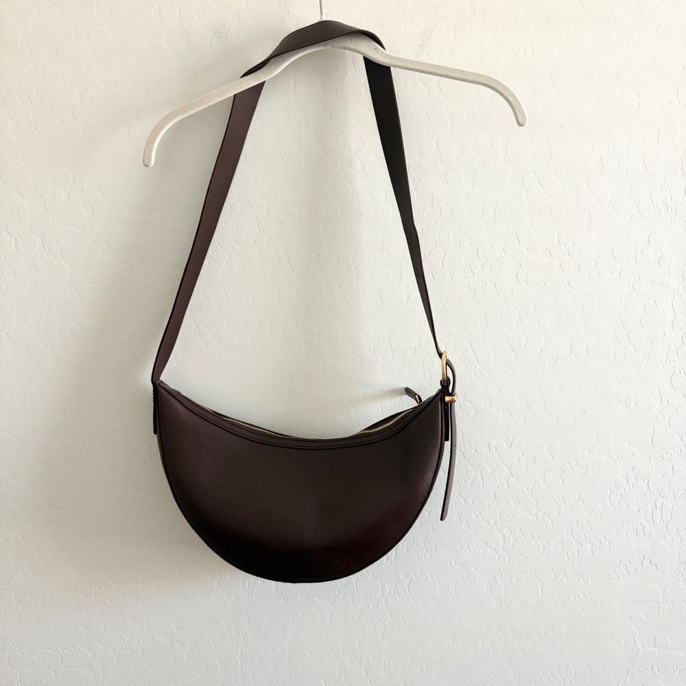 Madewell The Essential Sling Crossbody Bag Chocolate Raisin - Picture 2 of 6